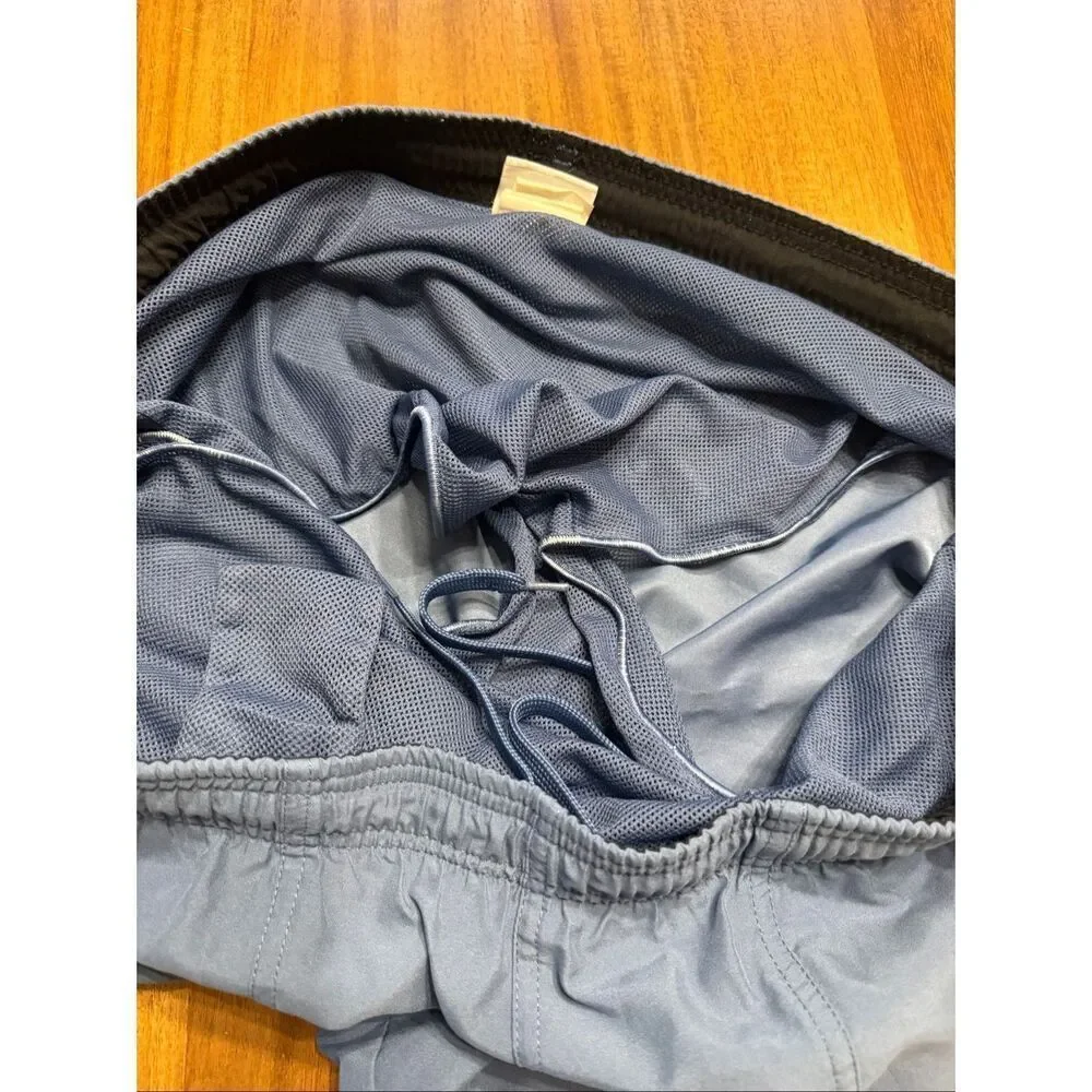Speedo Swim Shorts Mens Size Large Blue Drawcord Mesh Lined